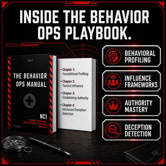 The Behavior Operations Manual: Neuro-Cognitive Intelligence